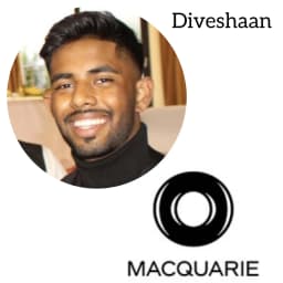 Diveshaan Roobathas - Finance Analyst @ Macquarie