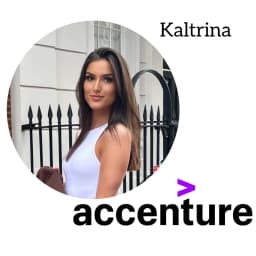 Kaltrina Gashi - Finance Graduate @ Accenture