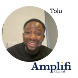 Tolu - Analyst @ Amplifi