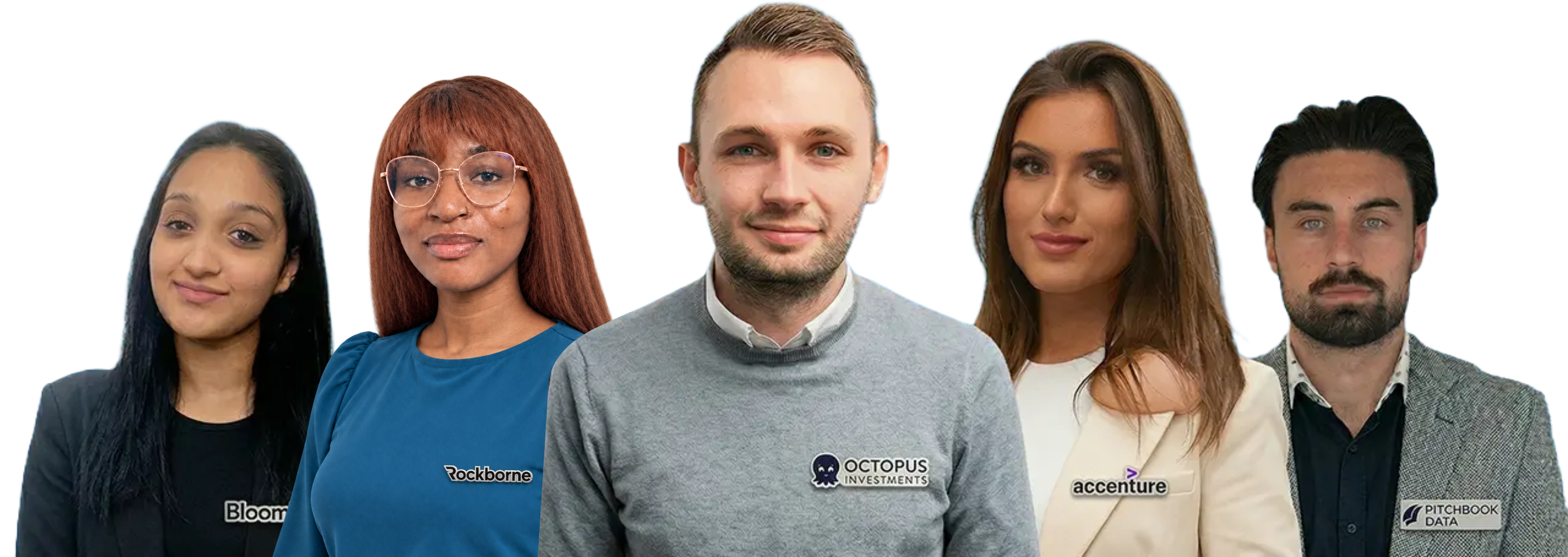HowToJob success stories, including Priscila Asogbon at Rockborne